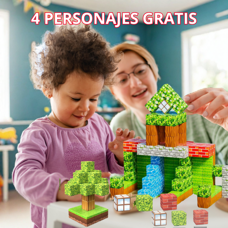Magnetic Blocks 3D Kidlyplay ™   aprendizaje STEM