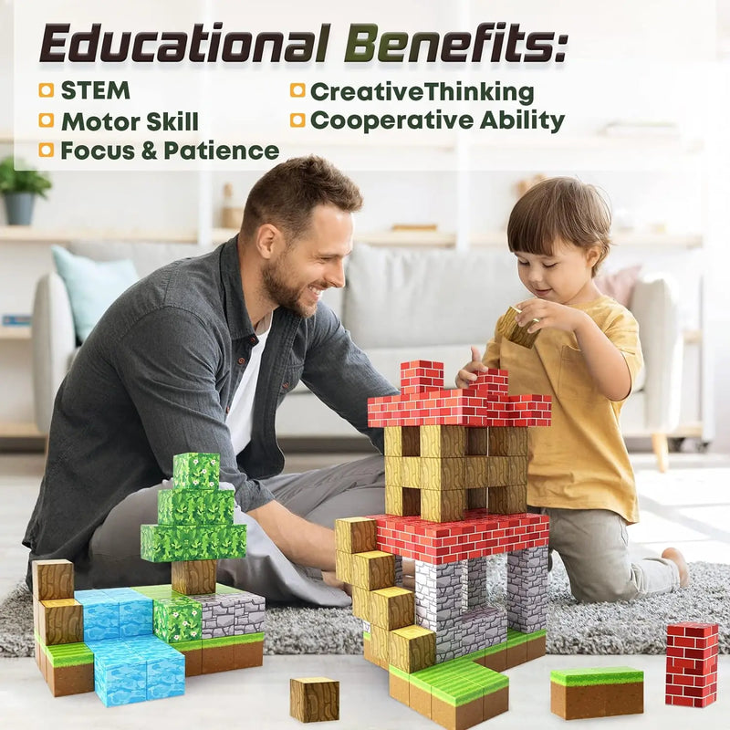 Magnetic Blocks 3D Kidlyplay ™   aprendizaje STEM