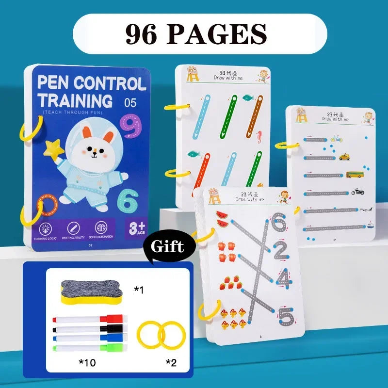 Libro mágico para la práctica y el desarrollo de la escritura.