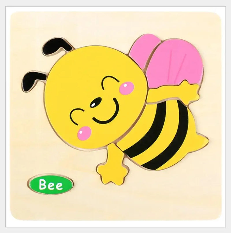 3D Puzzles Game Cartoon Animal