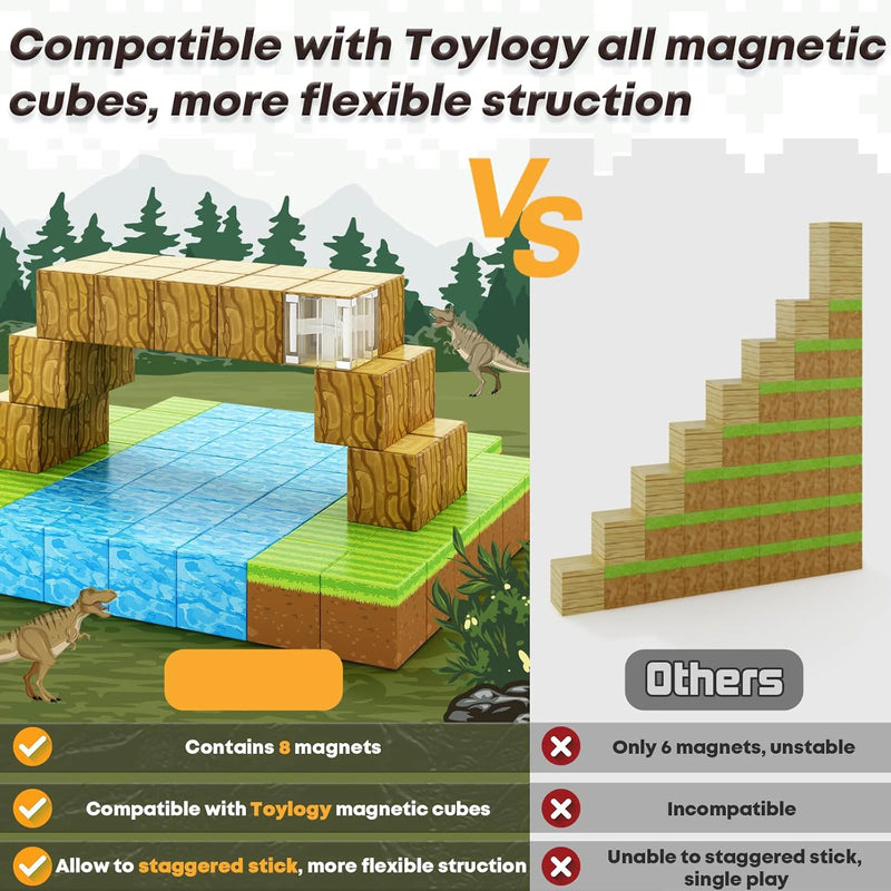 Magnetic Blocks 3D Kidlyplay ™   aprendizaje STEM