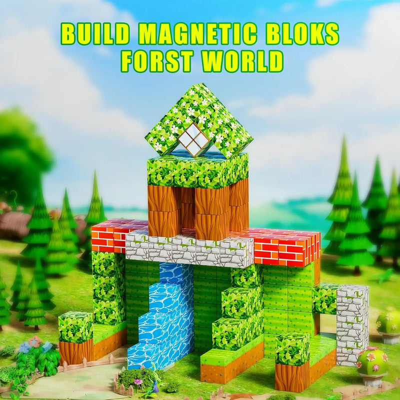Magnetic Blocks 3D Kidlyplay ™   aprendizaje STEM