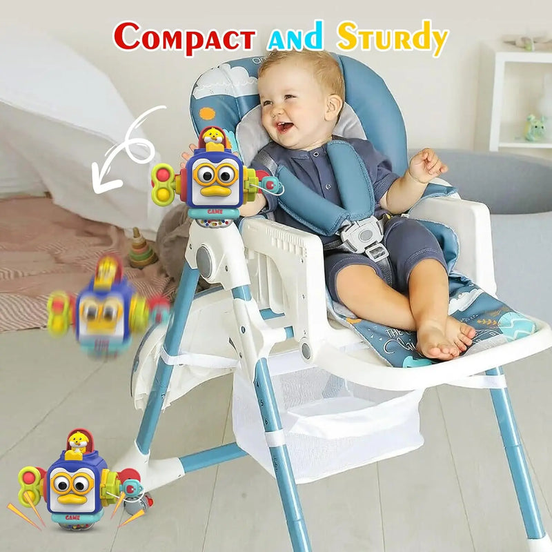 Cube Box Montessori Sensory Toys for Toddler Learning Activities