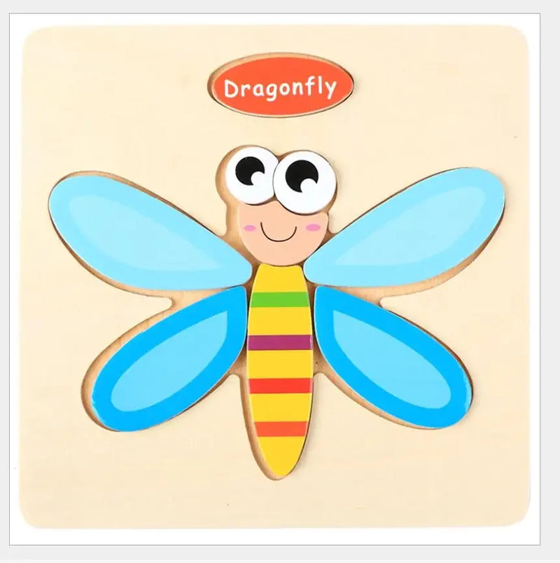 3D Puzzles Game Cartoon Animal